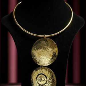Collier majestueux TU en laiton